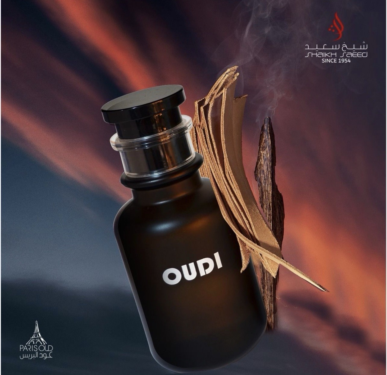 Paris Oud Oudi Eau de Parfum Spray 3.3 fl oz Fresh Spicy Fruity Oud Amber