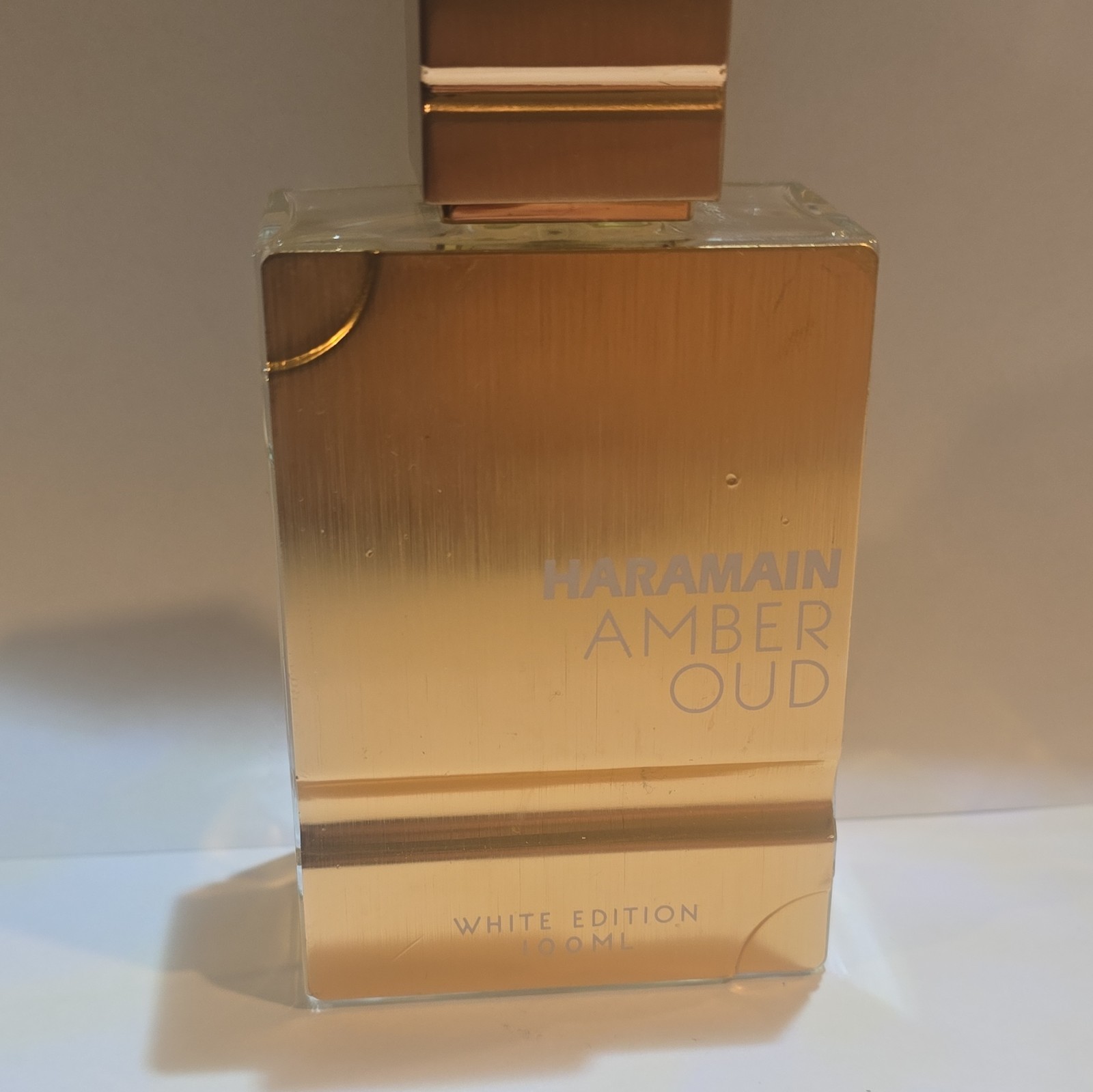 Haramain Amber Oud White Edition Eau de Parfum 100 mL Spray New No Box