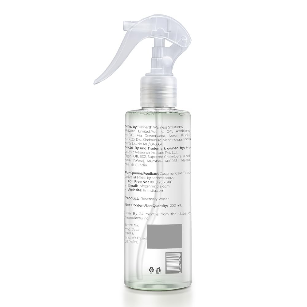 Streax Rosemary Hair Spray – 100% Natural Extracts For Hair Growth 200ml