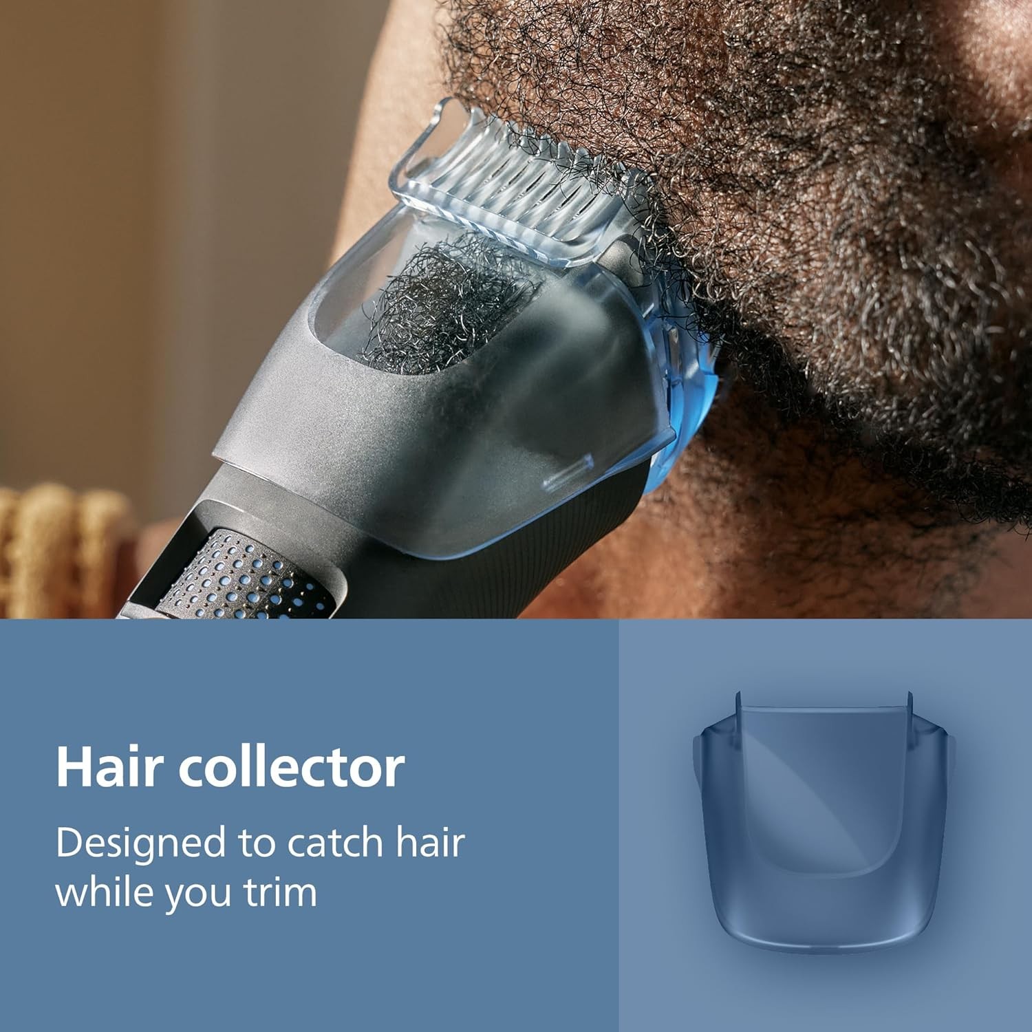 Philips Beard Trimmer 5000 Series, Men’S Face Trimmer, 100% Waterproof Beardsens