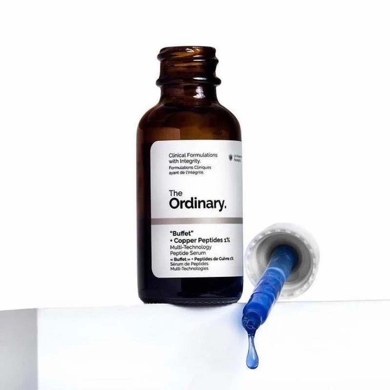 7 X The Ordinary Multi-Peptide +Copper Peptides 1%, Anti-Aging Serum for Wrinkle