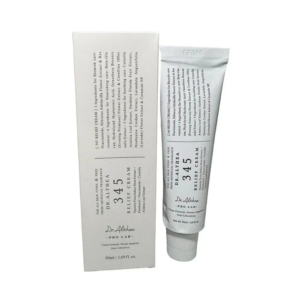 Dr. Althea 345 Relief Daily Face Moisturizer Cream 50ml 1.69 fl oz