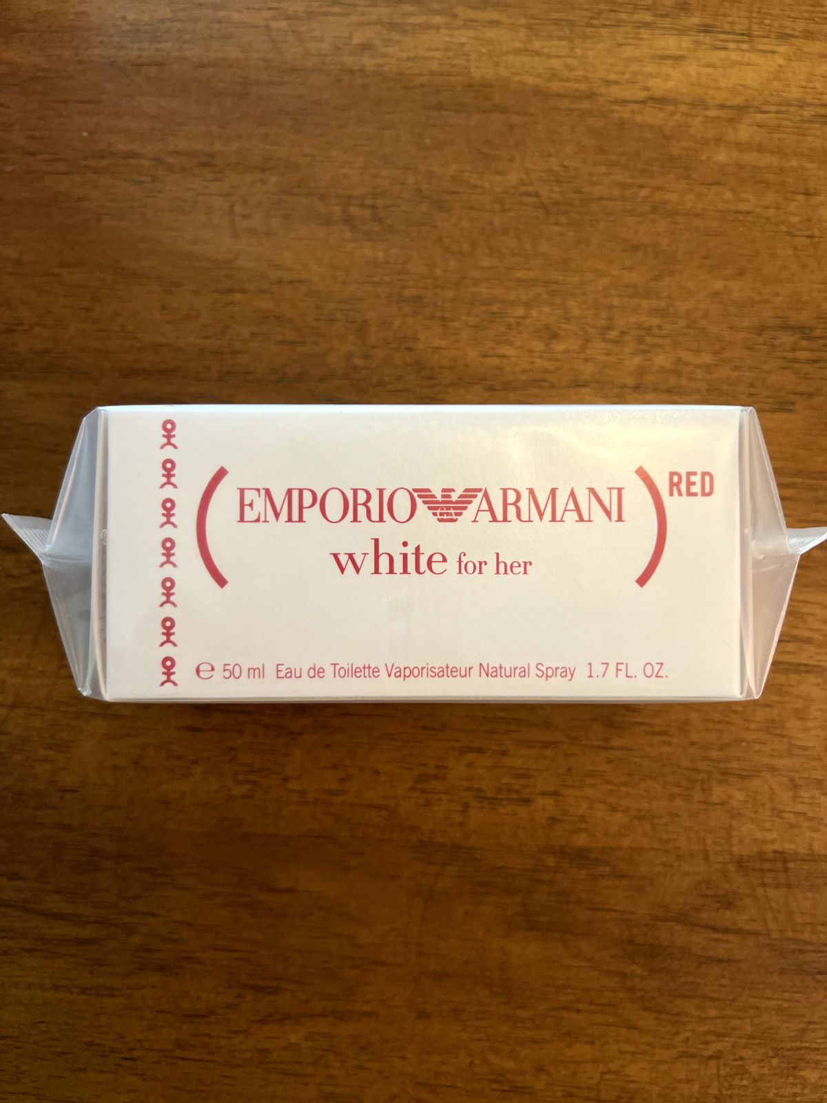 Emporio Armani White for Her (Red) Eau de Toilette 50ml / 1.7oz spray New&Sealed