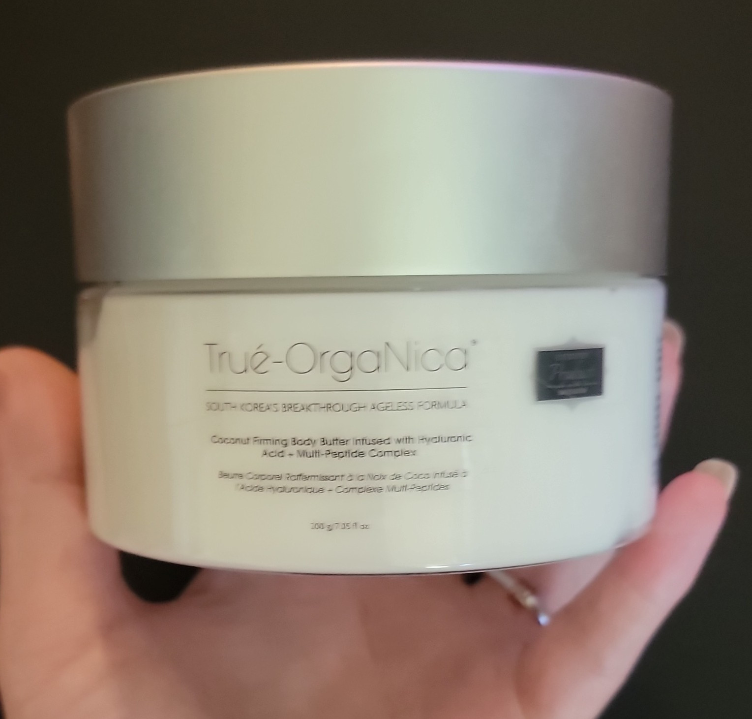 Trué-OrgáNica Coconut Firming Body Butter w/ Hyaluronic Acid 200g 12M
