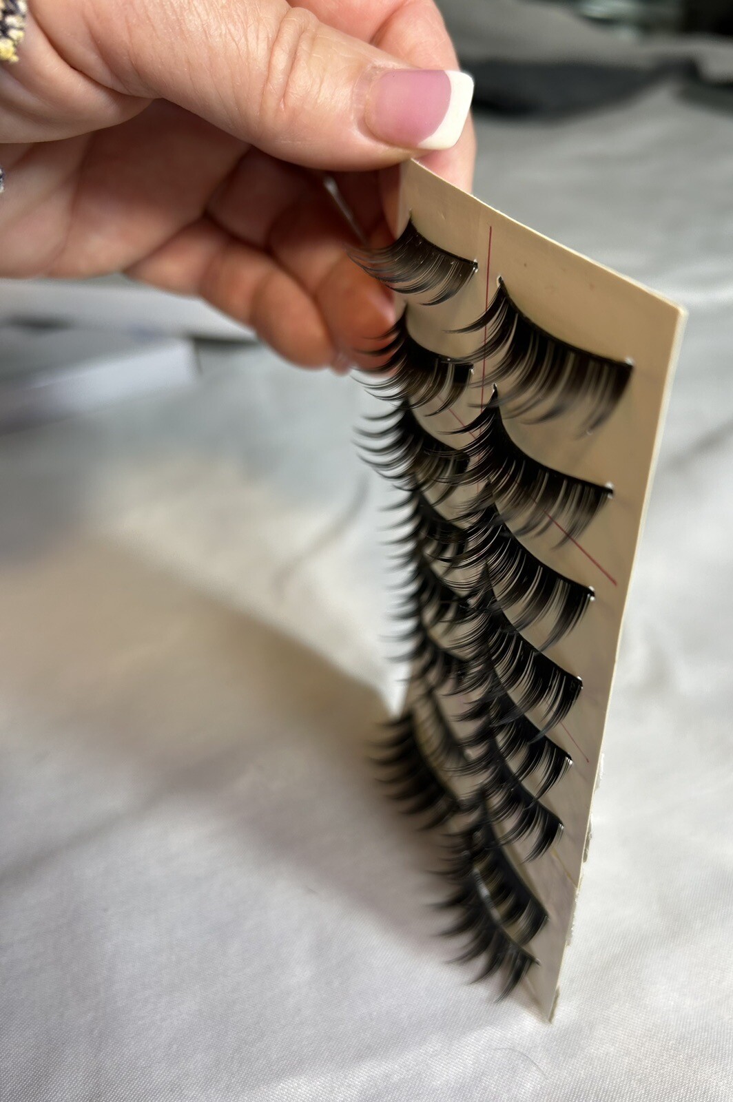 Eight pairs of False thick eyelashes for $10 ships from the United States