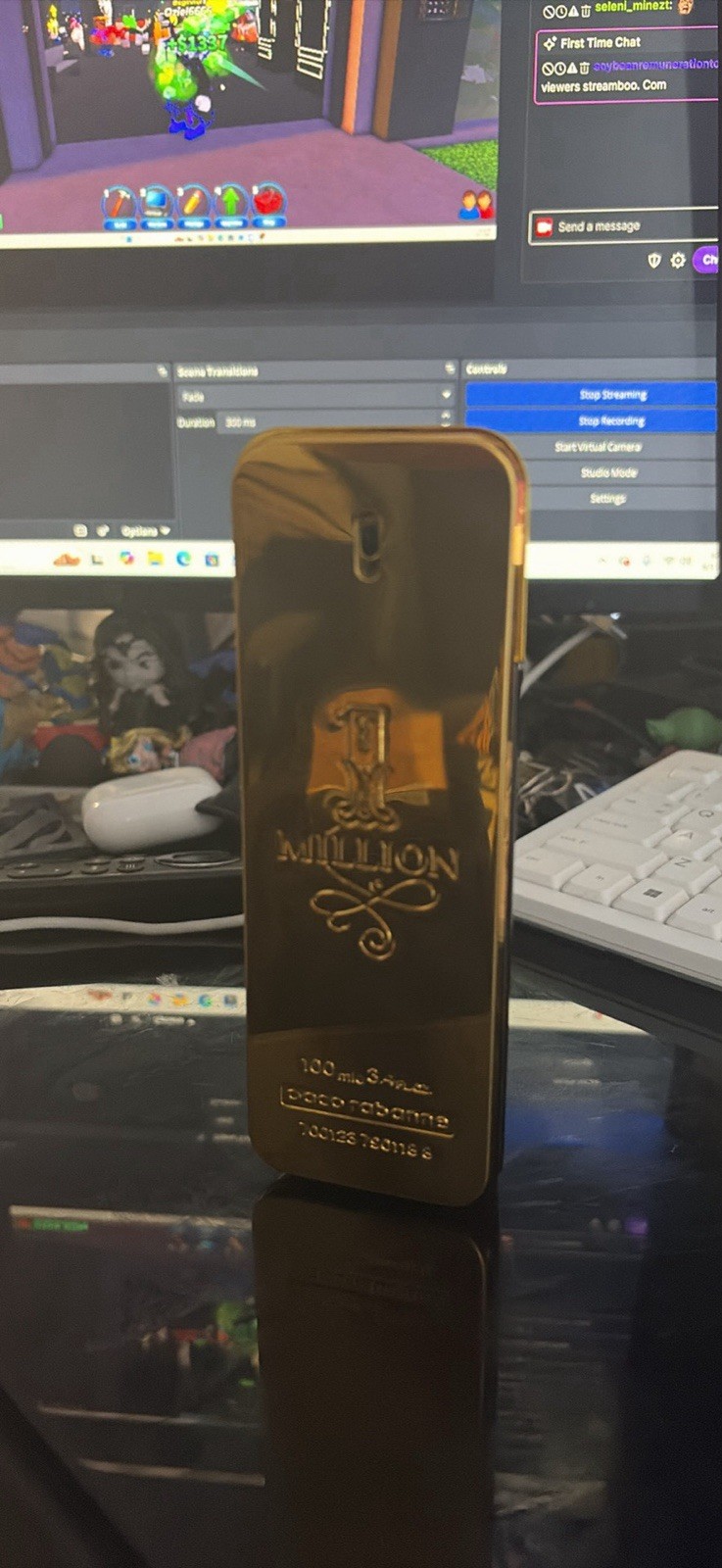 Paco Rabanne 1 Million Eau de Toilette Spray, Regular Size 3.4 fl oz