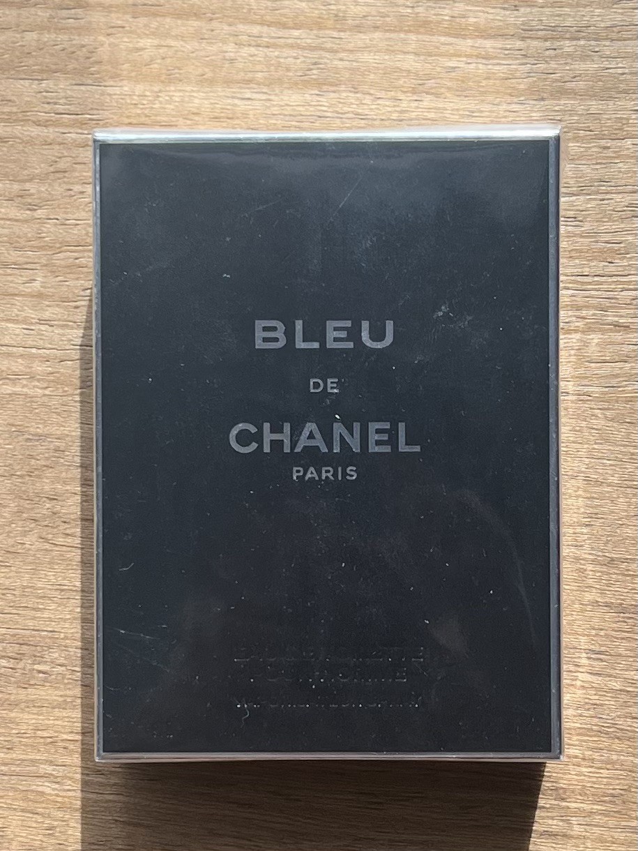 CHANEL Bleu De Chanel Eau De Toilette Spray for Men 3.4 Fl Oz New and Sealed.