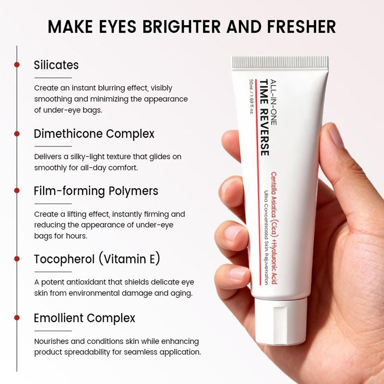 Koriderm Time Reverse Cream, Koriderm Cream for Face for All Skin Types-50ml