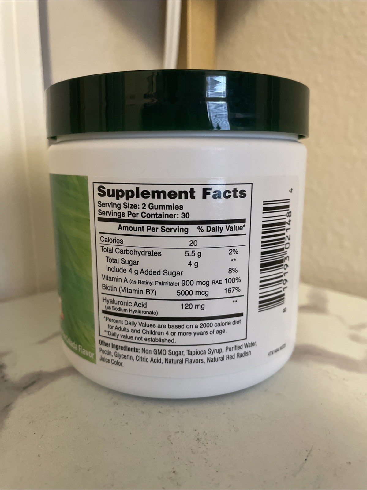 Health Thru Nutrition Skineu- Hair skin & Nails 60 Strawberry Piña Colada Gummie