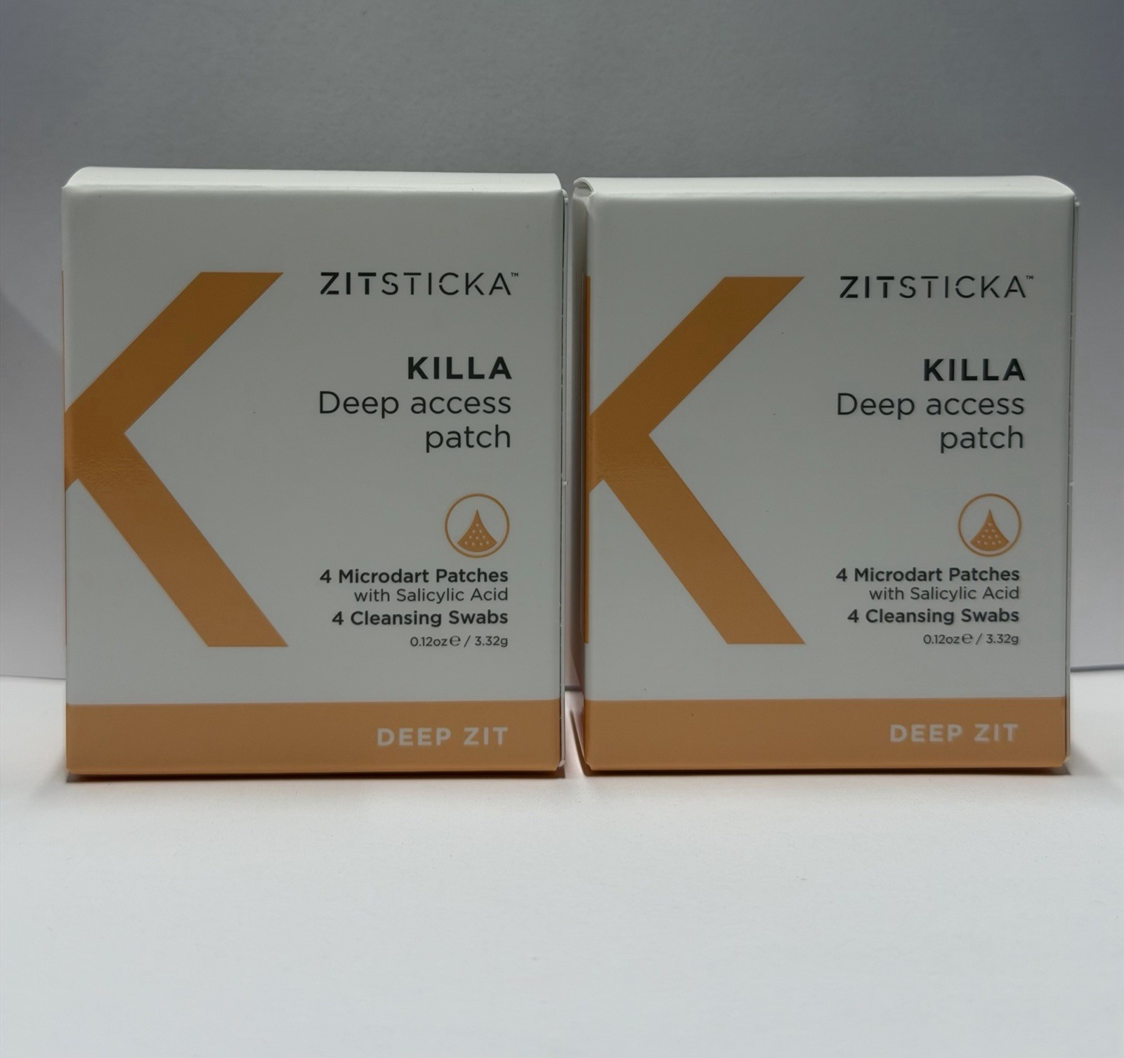 Zitsticka Killa Deep Access Patch 4 Patches & Swabs Kit Exp. 04/28/27 ( Pack 2 )