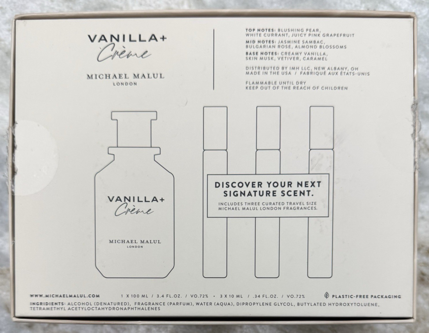 Michael Malul London Vanilla+ Crème Gift Set Sangria Joie de Vie Citizen Jill