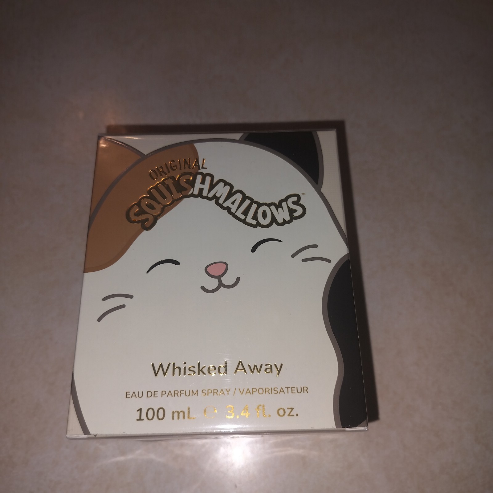 Original Squishmallows Cat Whisked Away Eau De Parfum 100ml/3.4fl.oz. New In Box