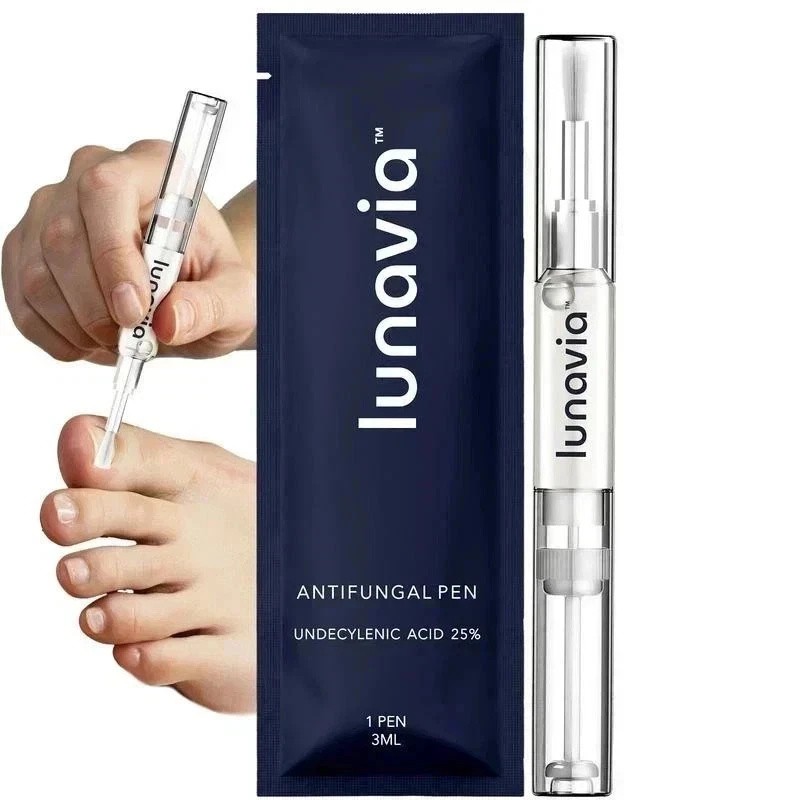 15 Pack Lunavia Antifungal Pen, 25% Undecylenic Acid – Toenail Fungus Treatment