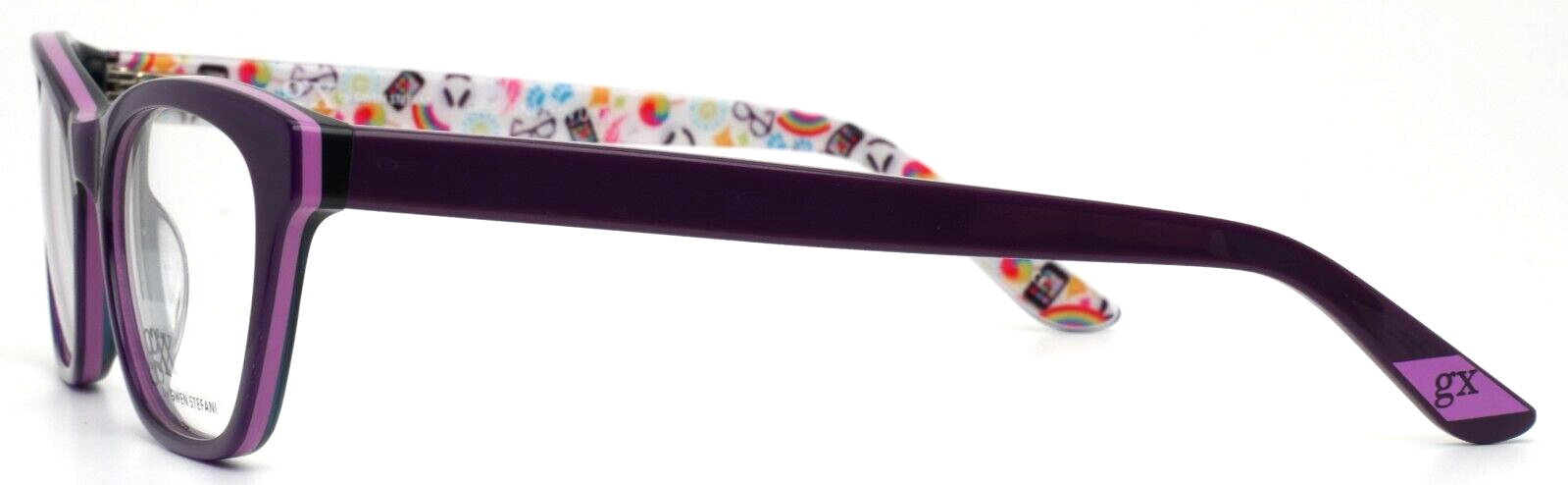 GX by GWEN STEFANI GX811 PUR Purple Girls Kids Cat Eye Eyeglasses 48-16-135