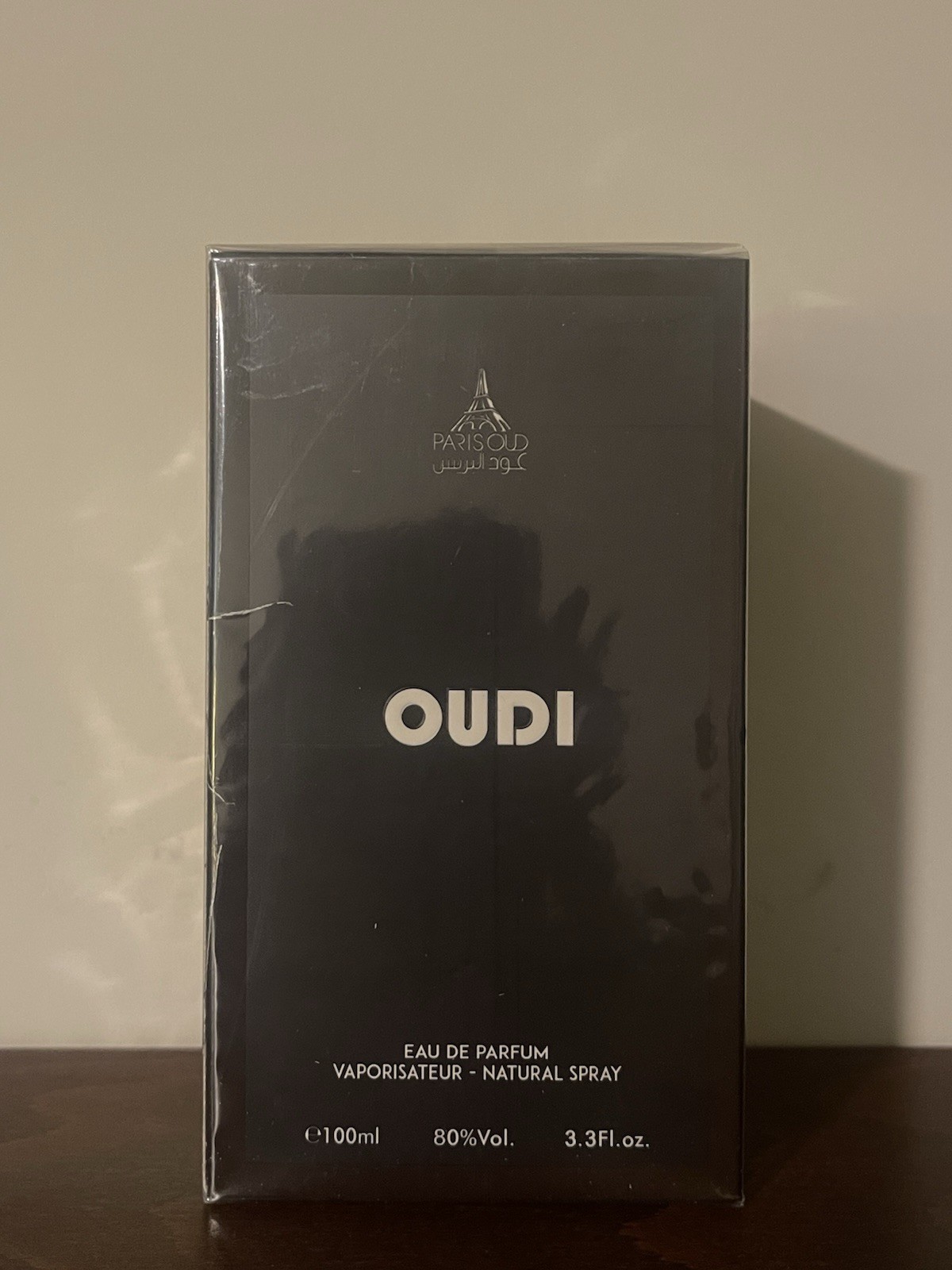 Paris Oud Oudi Eau de Parfum Spray 3.3 fl oz Fresh Spicy Fruity Oud Amber