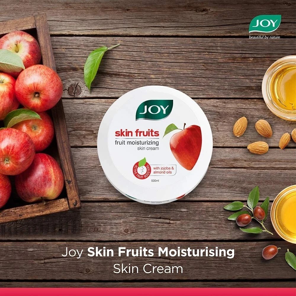 Joy Skin Fruits Fruit Moisturizing Cream With Jojoba and Almond Oil