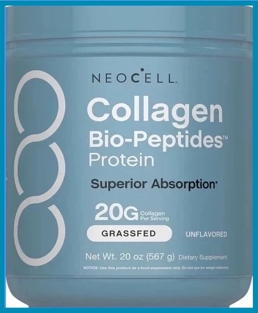 NEW NeoCell Bioactive Collagen Powder for Skin Elasticity & Joint Health, 20oz/