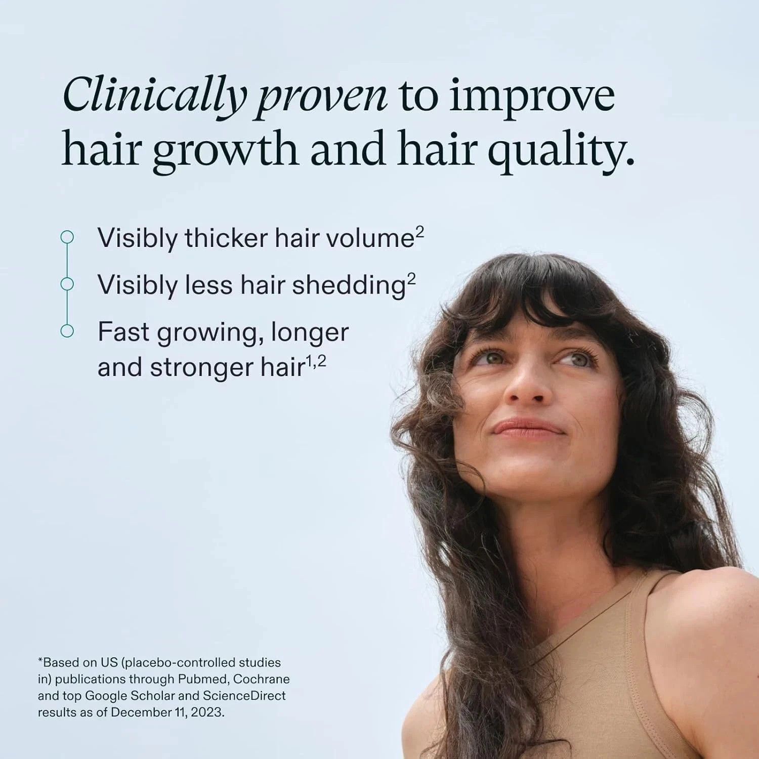 3 Pack (360 Capsules) Women’s Hair Growth Supplement | 3 Month Supply| Exp 2026