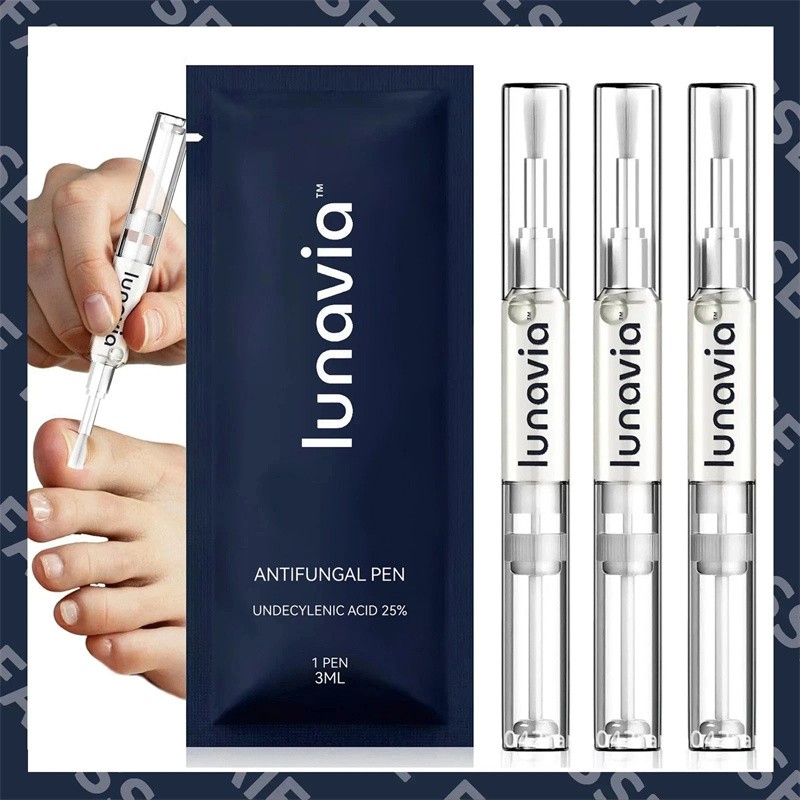 15 Pack Lunavia Antifungal Pen, 25% Undecylenic Acid – Toenail Fungus Treatment