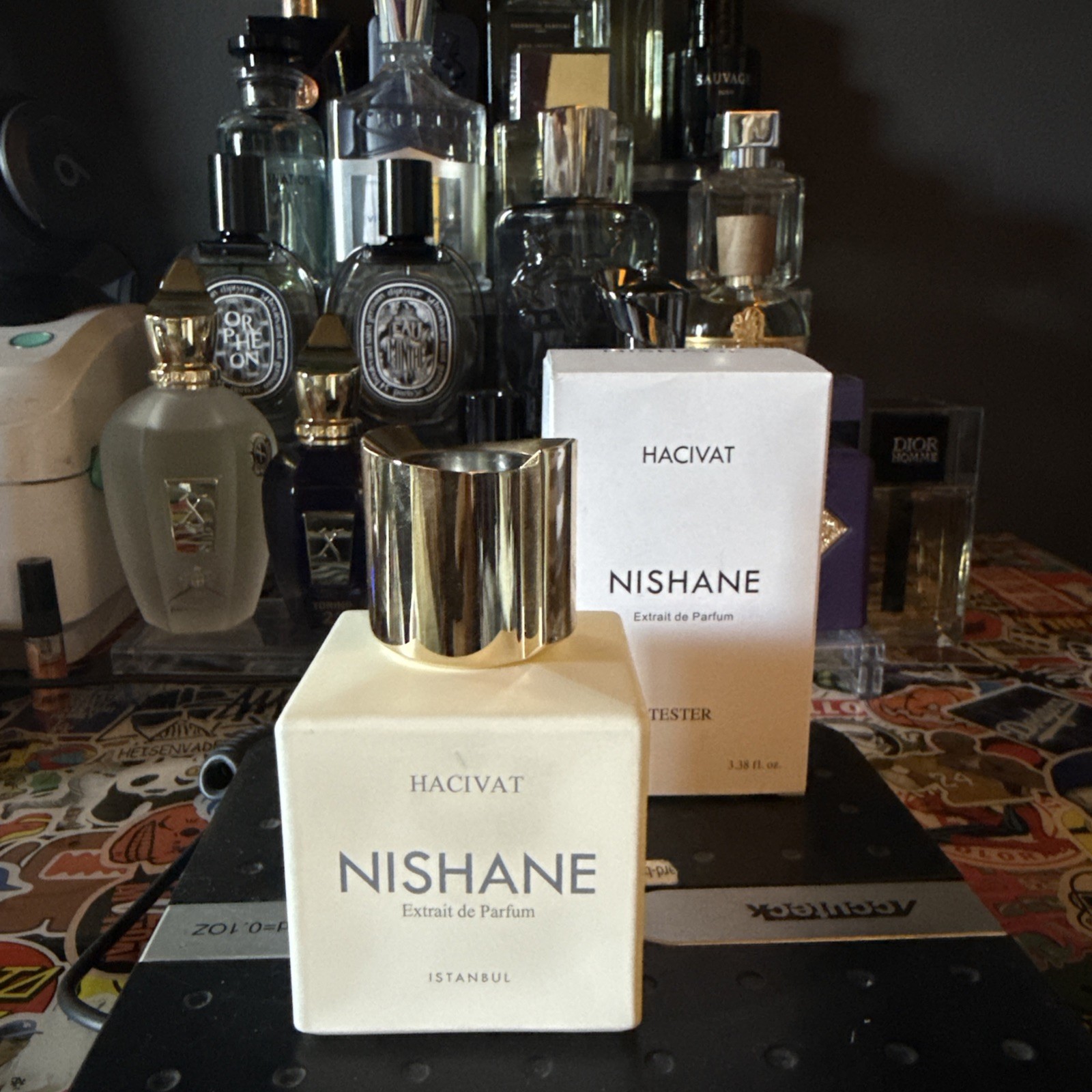 Nishane Hacivat Extrait de Parfum Spray 3.38 oz (Tester) Fragrances No Box