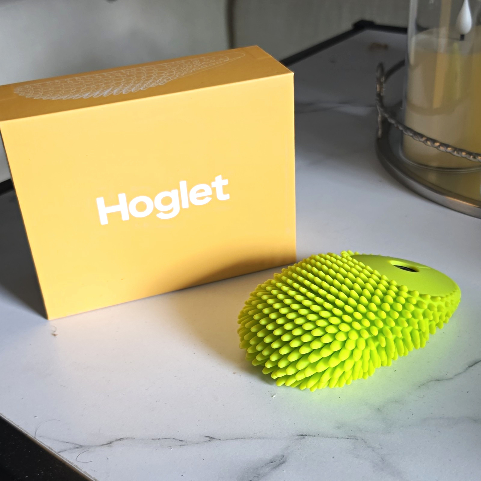 Hoglet Wireless Electric Silicone Facial Cleansing Brush Green 9-Speed 20 Und