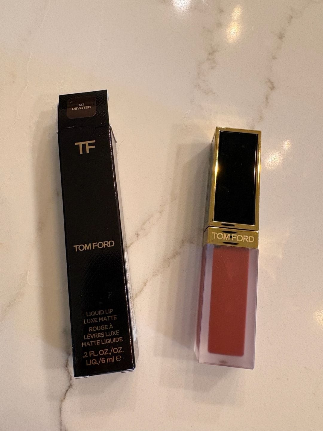 Tom Ford Liquid Lip Luxe Matte, Color devotion Full Size .2oz/6mL,New In Box