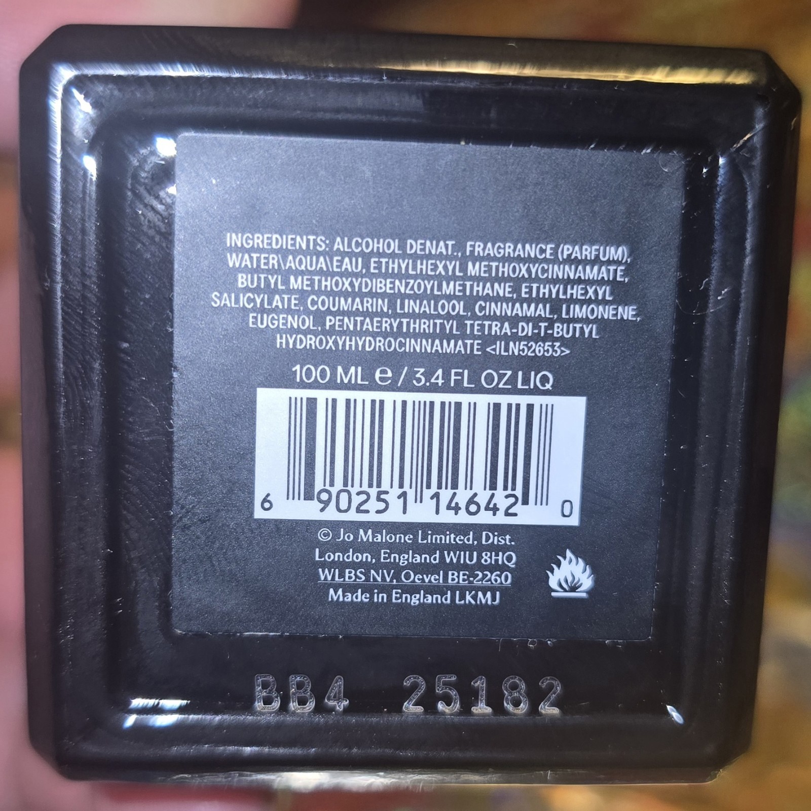 Jo Malone Oud & Bergamot Cologne Intense Spray 3.4 fl oz / 100ml
