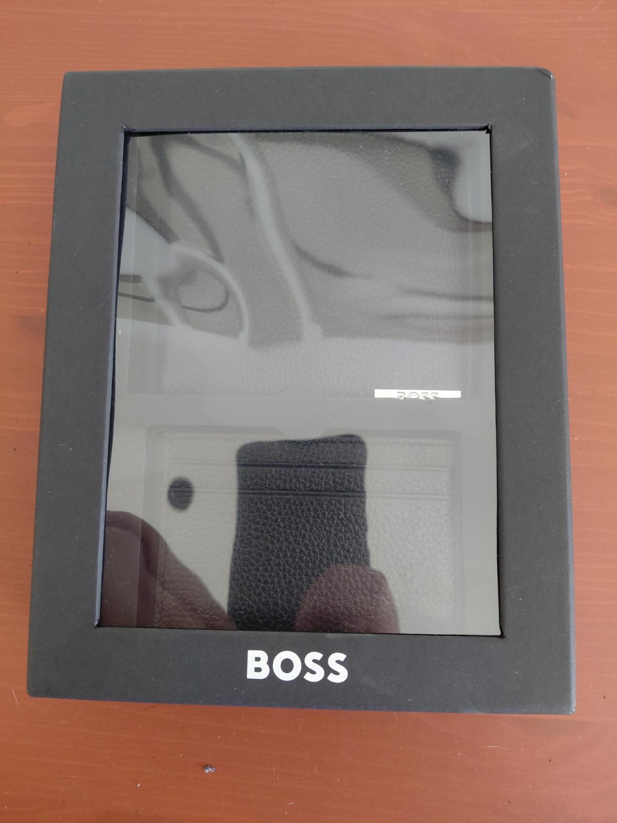 BOSS (Hugo Boss) leather accessory gift set