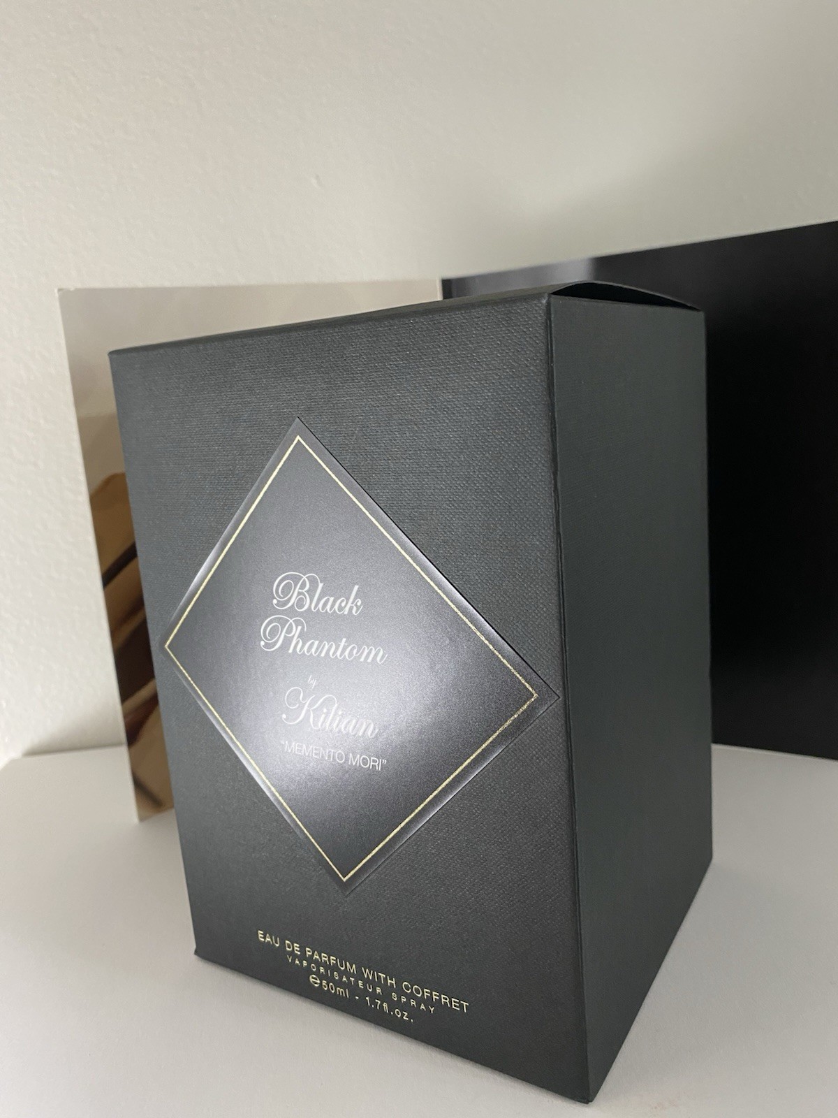 Kilian Black Phantom EDP With Coffret Vaporisateur Spray, MEMENTO MORI, 1.7 OZ
