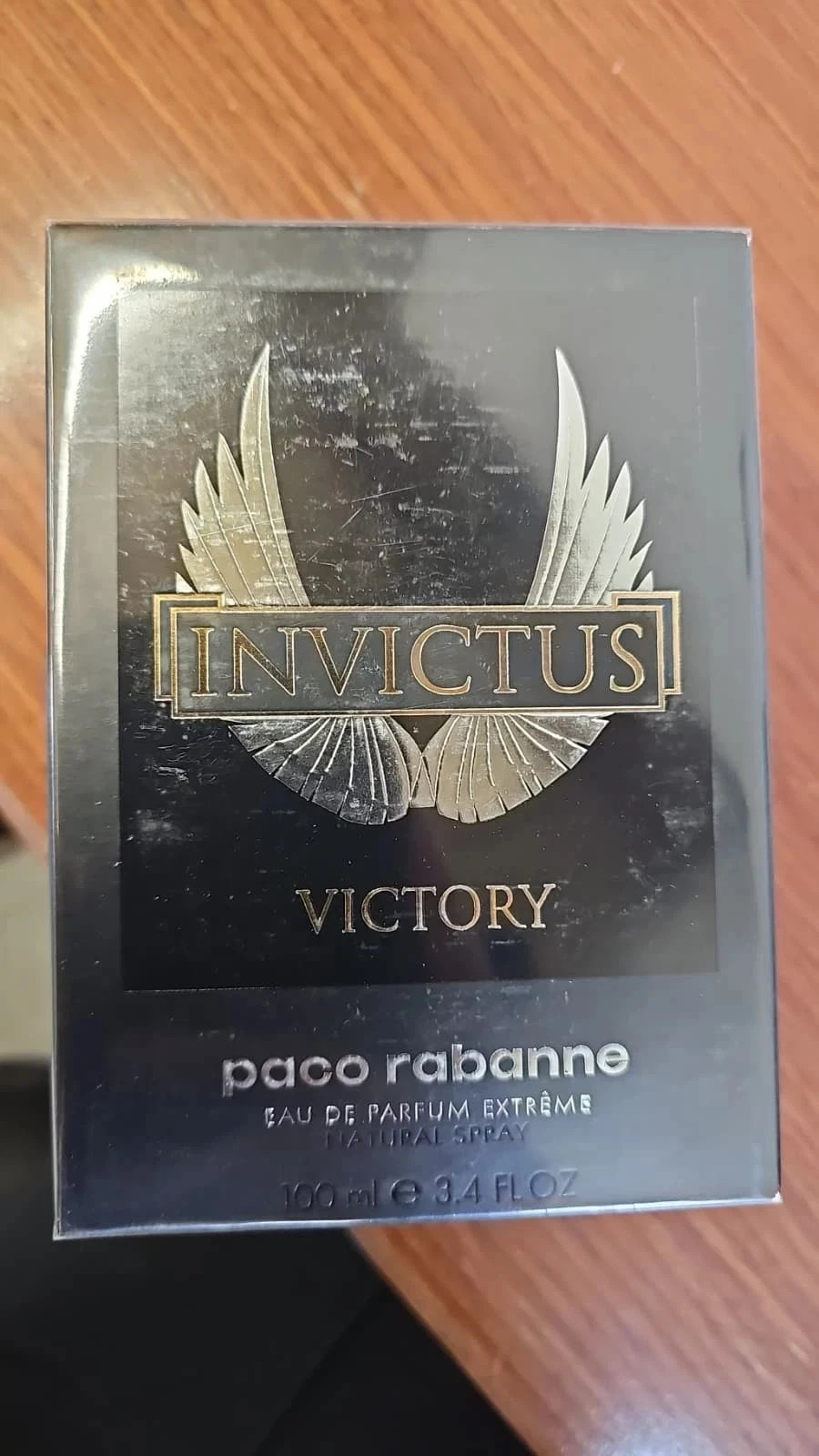 Paco Rabanne Invictus Victory Elixir Parfum Intense 3.4 Oz 100ml for Men.