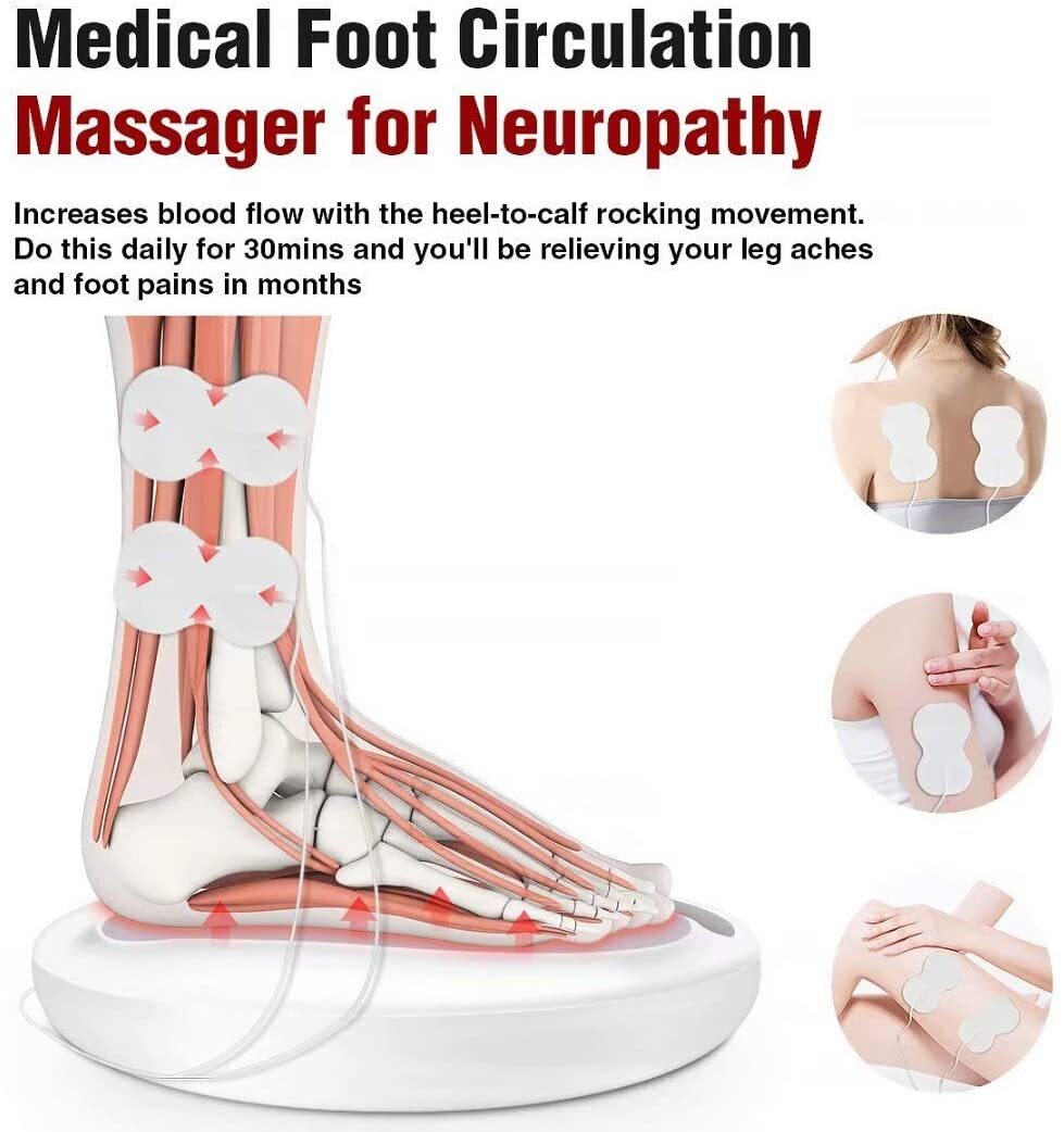 OSITO Neuropathy Foot Circulation Massager Booster EMS Tens Massager Feet Legs