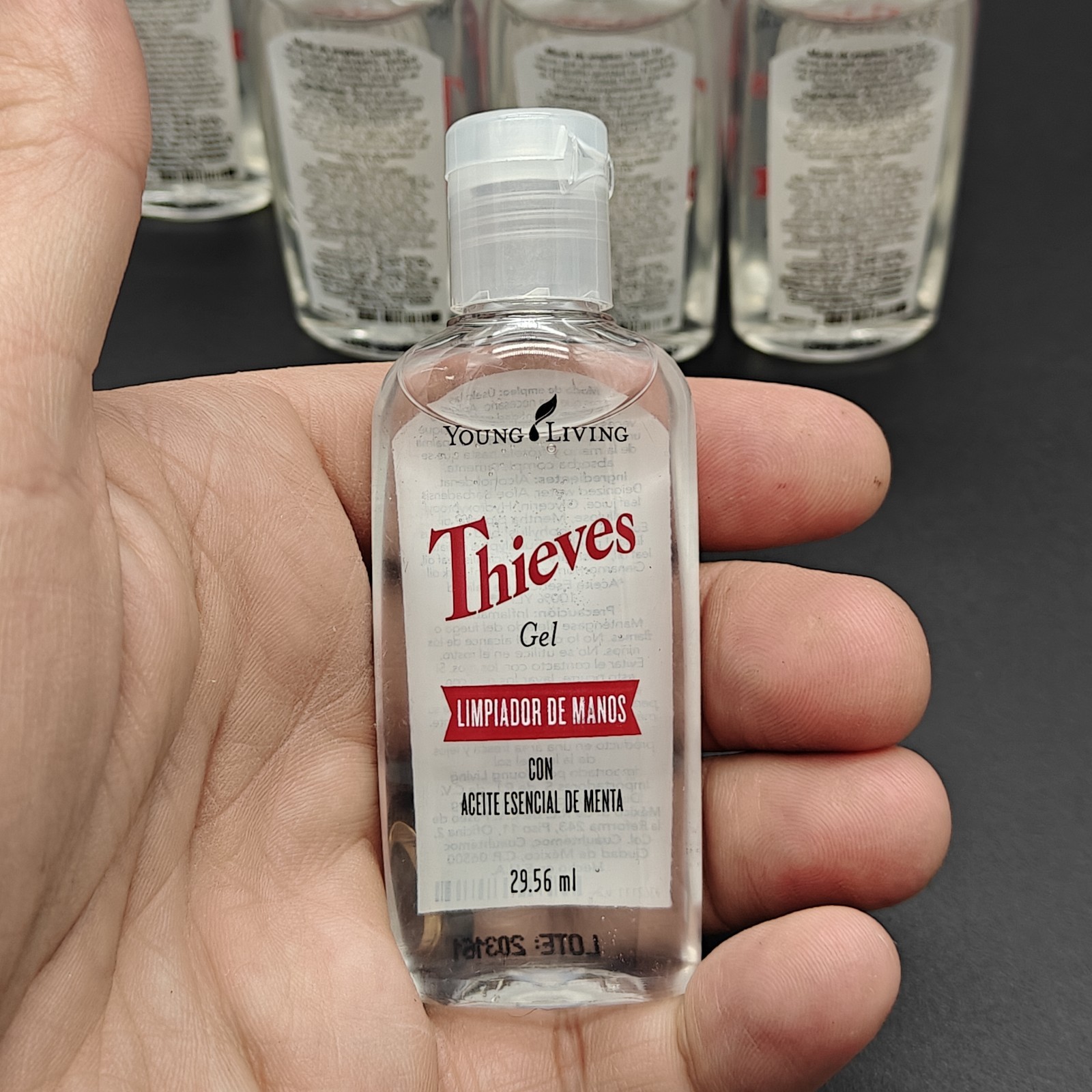 8 Pack Young Living Thieves Waterless Hand Sanitizer 1 FL Oz 29ml Each Free Ship