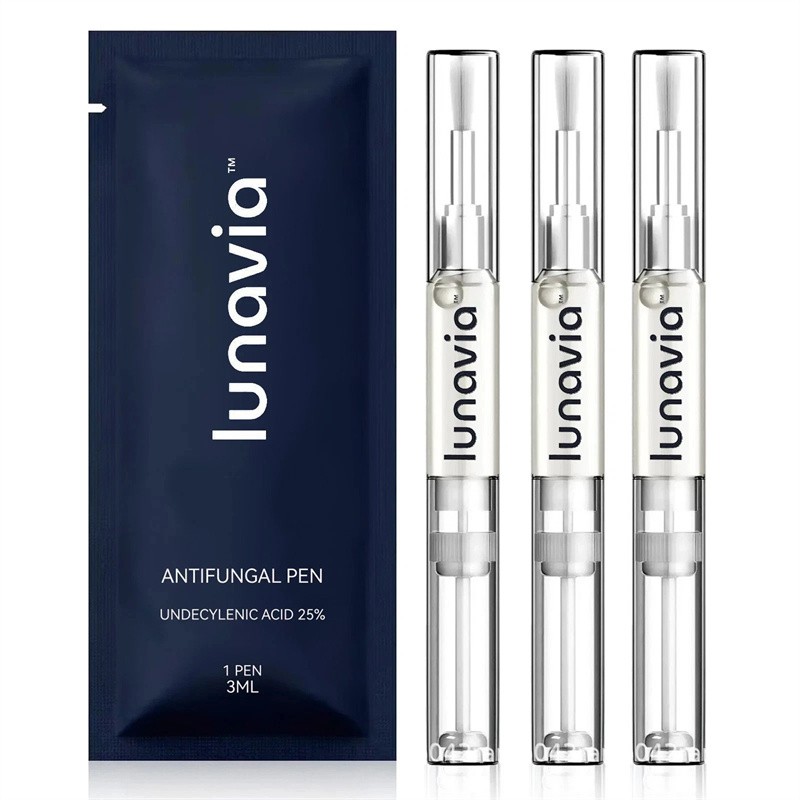 15 Pack Lunavia Antifungal Pen, 25% Undecylenic Acid – Toenail Fungus Treatment