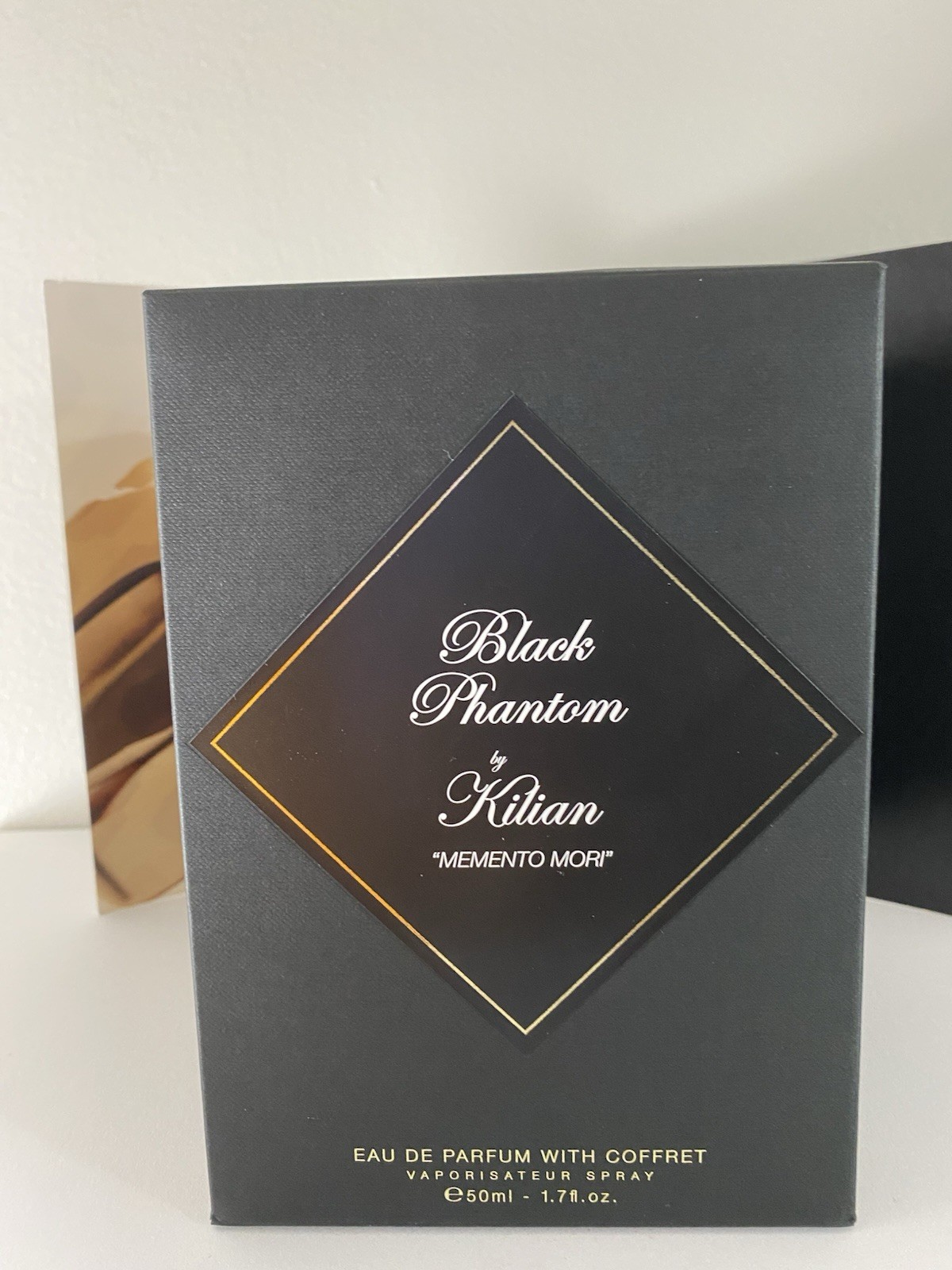 Kilian Black Phantom EDP With Coffret Vaporisateur Spray, MEMENTO MORI, 1.7 OZ