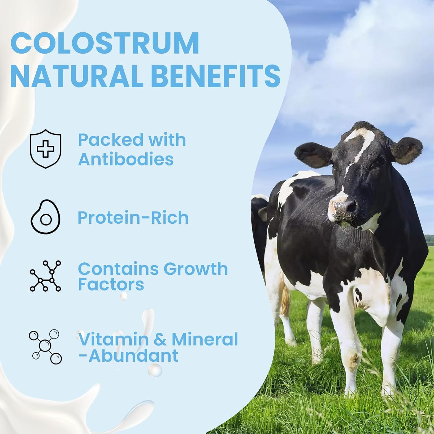 Daily Partner Colostrum Powder Supplement for Humans 120g ~ Exp 8/26