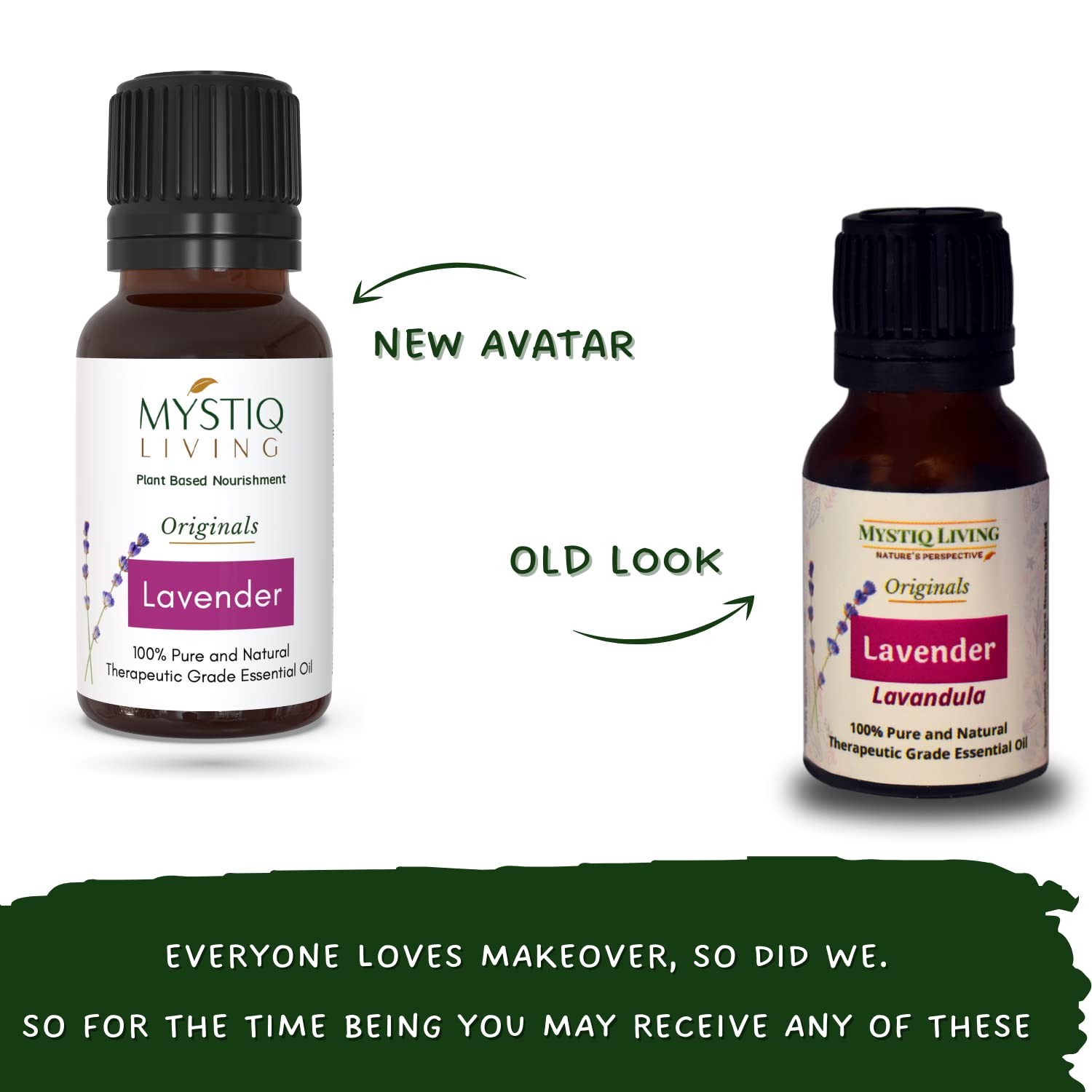 Mystiq Living Lavender Essential Oil For Skin And Hair 15ml