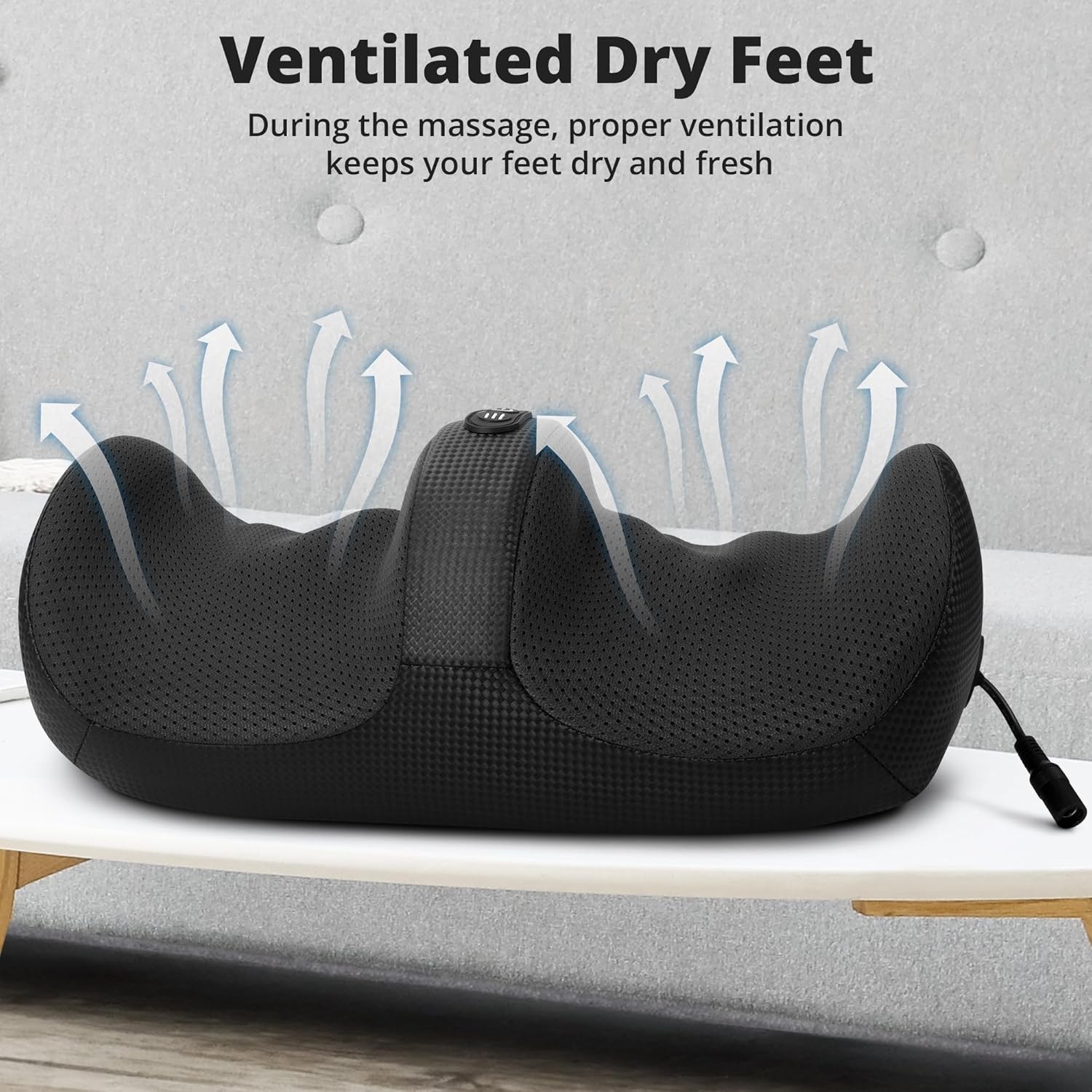 Soothing Shiatsu Foot Massager with Breathable Fabric – Perfect for Daily Use