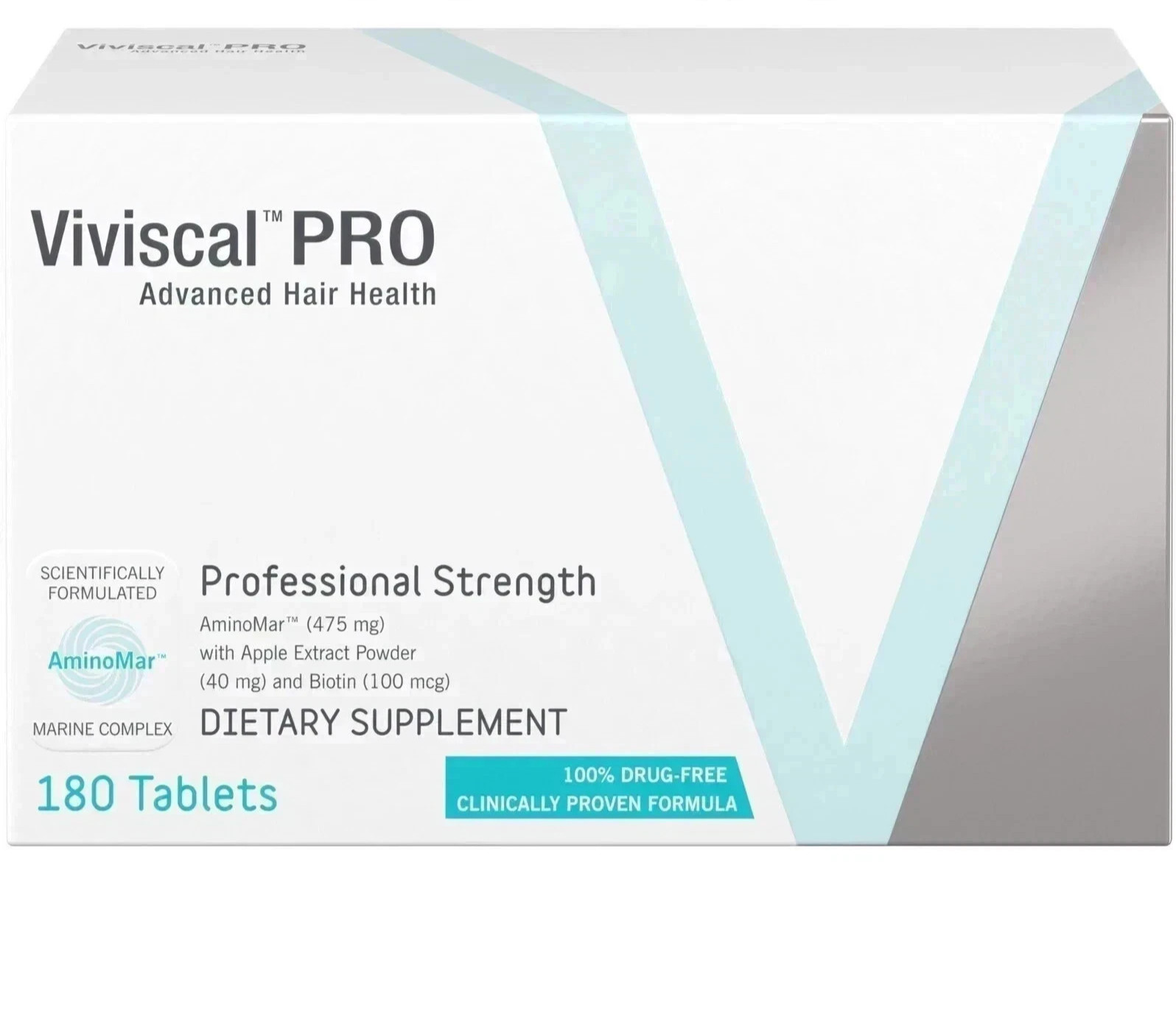 Viviscal Professional Hair Growth Supplement 180 Tablets for Women & Men