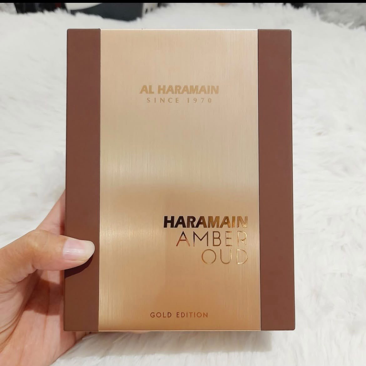 AL Haramain Since 1970 Amber Oud Gold Edition Open Box Unwanted Gift