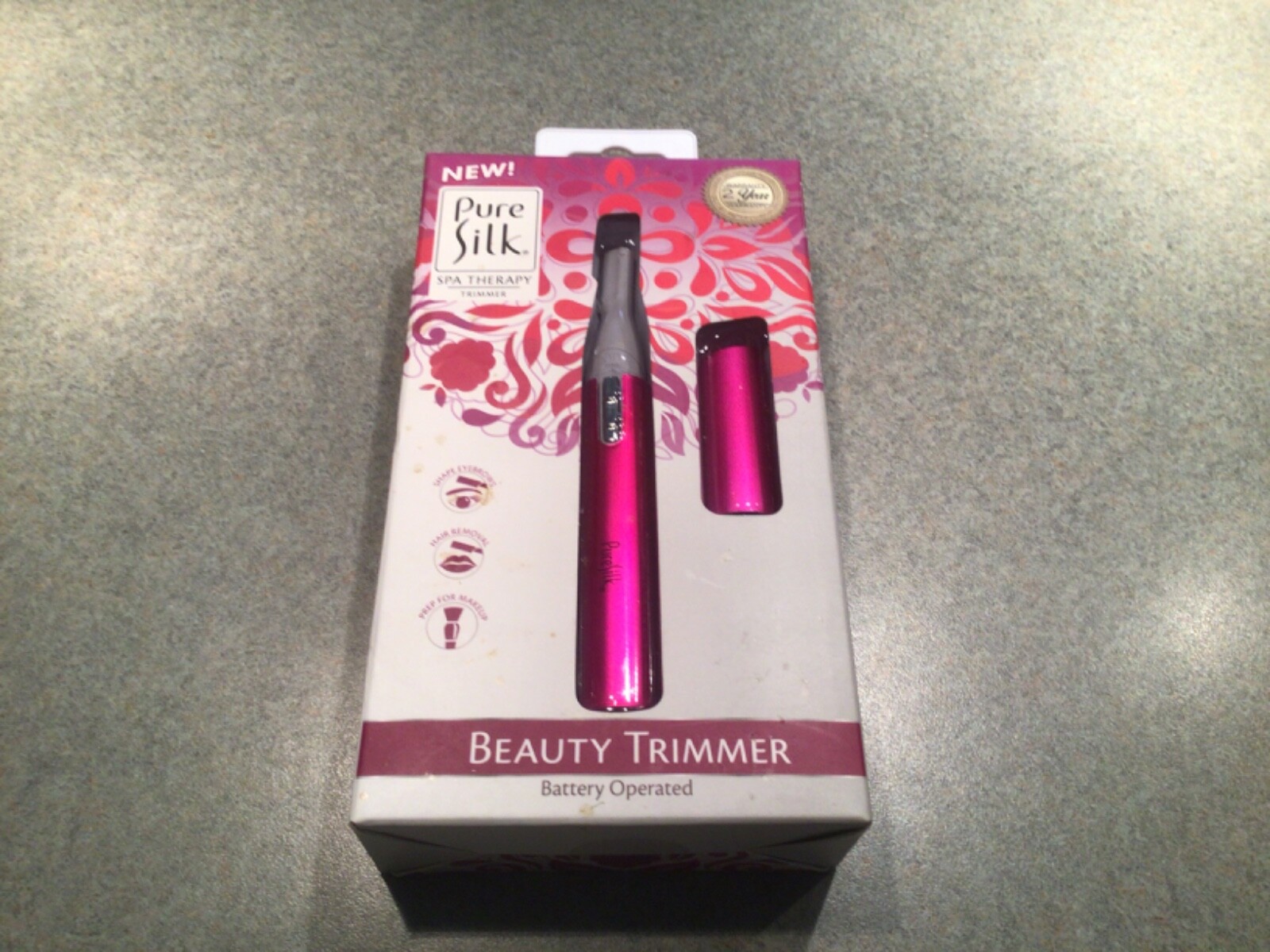 Pure Silk Spa Therapy Trimmer Beauty Trimmer~ Battery Operated~