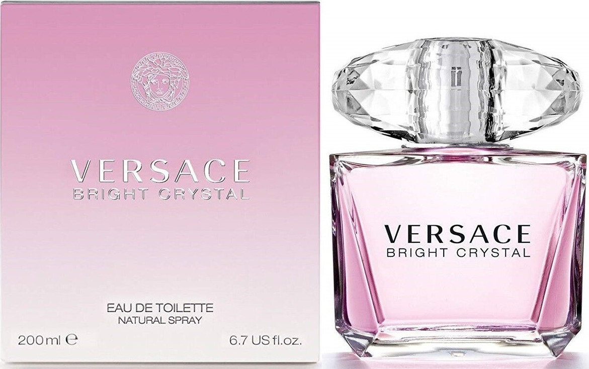 VERSACE BRIGHT CRYSTAL 6.7 FL OZ 200 ML EAU DE TOILETTE BRAND NEW SEALED BOX