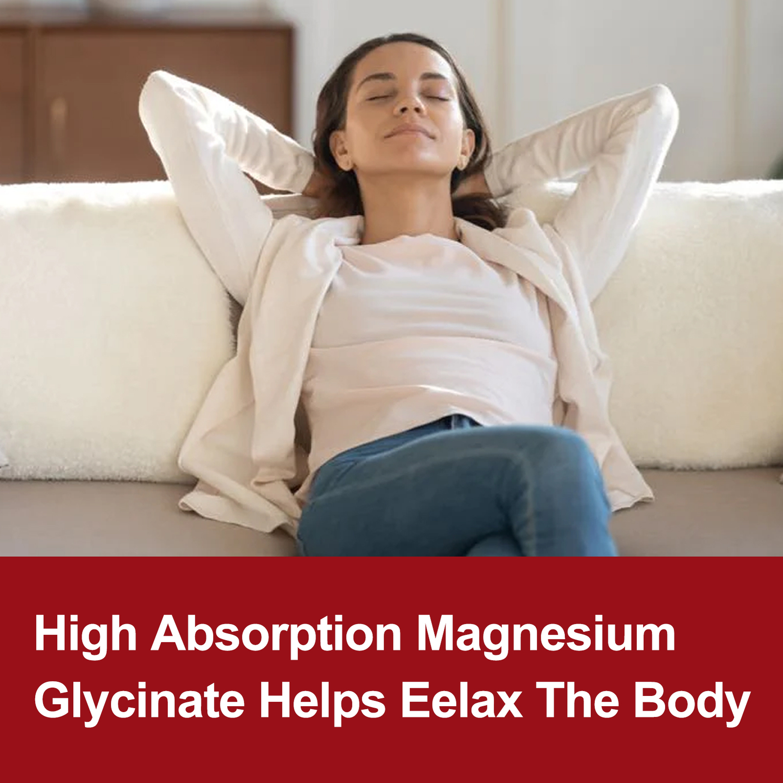 400mg Magnesium Glycinate Gummies High Strength Fatigue Bone Health 2×60 Gummy
