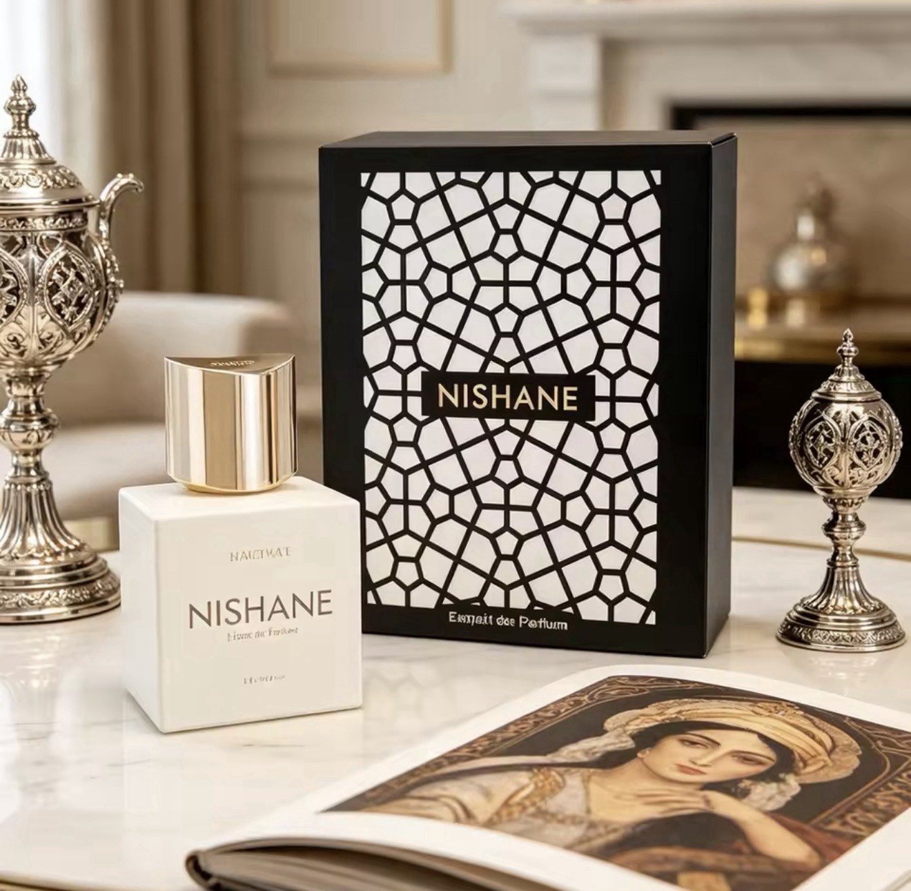 Hacivat by Nishane Extrait de Parfum 3.4 oz / 100ml Unisex Perfume New in Bo