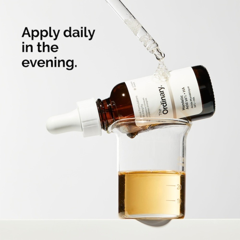 The Ordinary Authentic Mandelic Acid 10% + HA Exfoliating Serum 1 oz / 30 mL