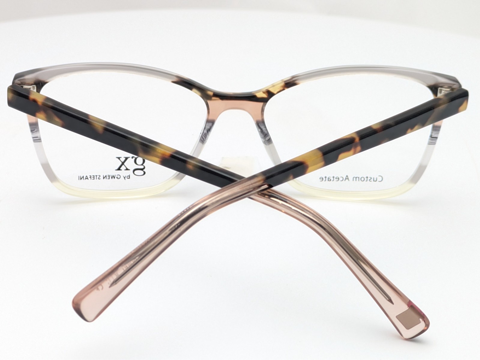 GX by Gwen Stefani GX081 GRY Grey Stripe Women’s Eyeglasses Frames 53-16-135