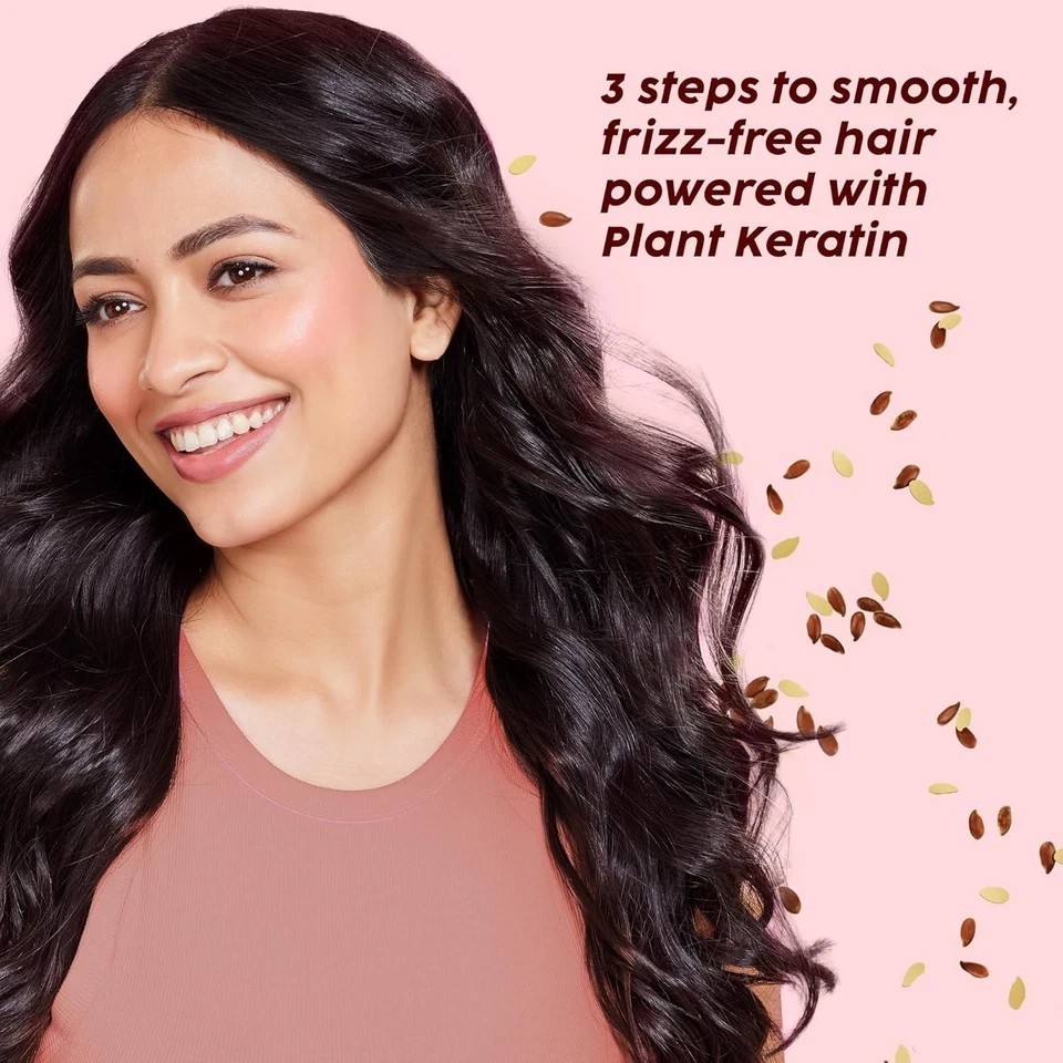 PLIX- THE PLANT FIX Flaxseed Ultra Smooth Combo Shampoo For Men & Women