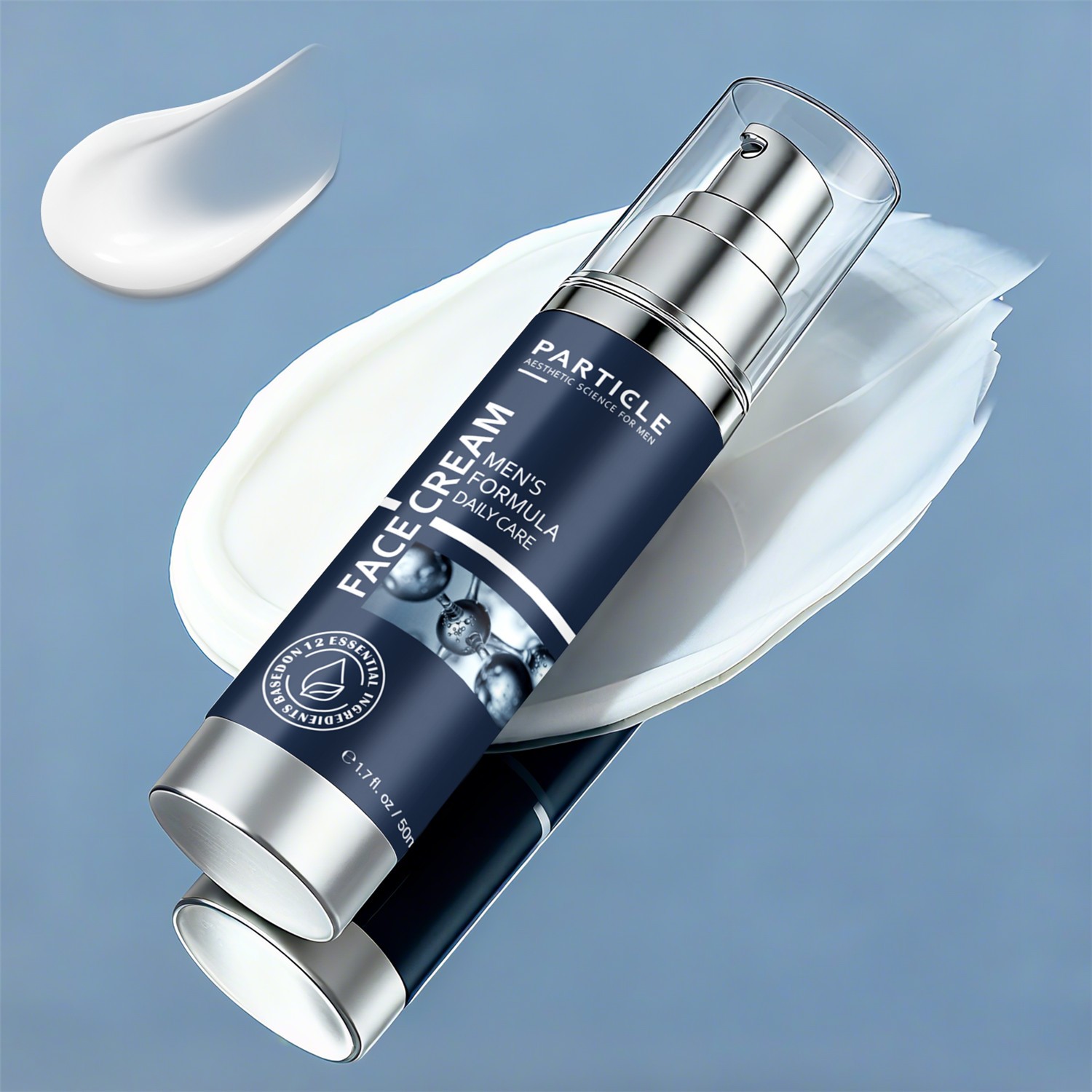 Particle Face Cream For Men 6 In 1 Anti Aging Cream Fights Eye Bags Dark Spots