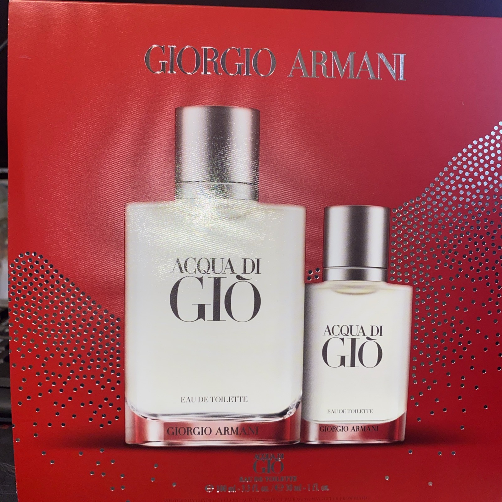 Giorgio Armani Men’s 2-Pc. Acqua di Giò Eau de Toilette Spray Gift Set NIB
