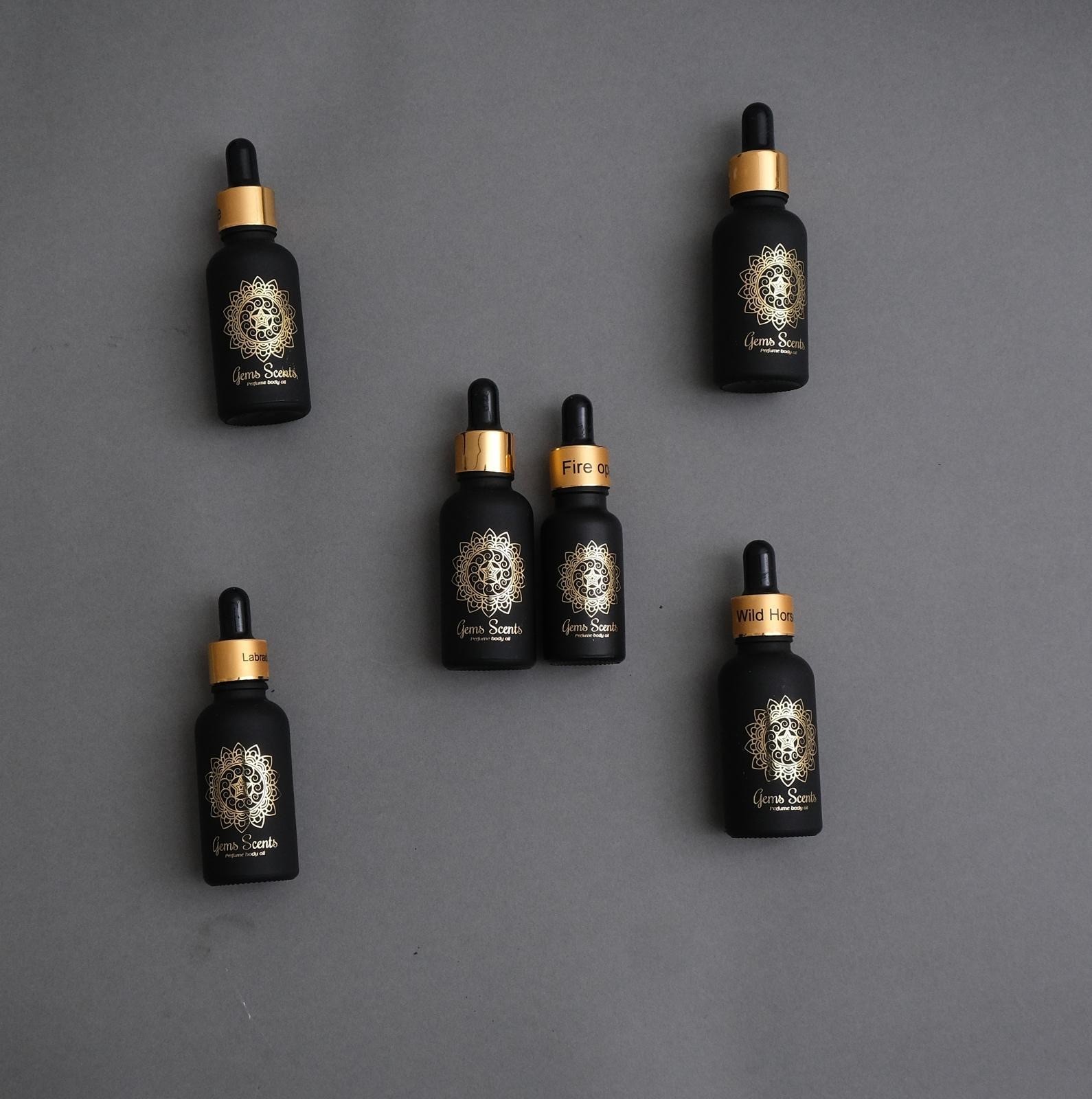 GemScents Luxury Perfume Body Oil Long Lasting Fragrance