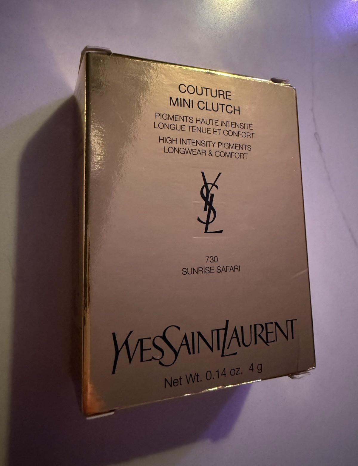 Yves Saint Laurent Couture Mini Clutch Palette Sunrise Safari 0.14 oz / 4 g